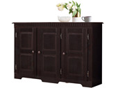 Sideboard LILA 3 Türen Kiefer massiv in havanna lackiert