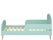 Kinderbett GIGI im skandinavischen Design mint, 70x140 cm