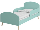 Kinderbett GIGI im skandinavischen Design mint, 70x140 cm
