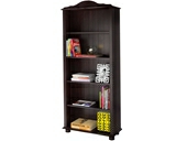 Bücherregal JASMIN Landhausstil aus Kiefer massiv in havanna