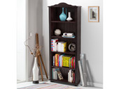 Bücherregal JASMIN Landhausstil aus Kiefer massiv in havanna