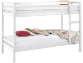 Etagenbett ANTJE aus Kiefer massiv in weiß, 90x200 cm