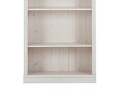 Bücher ANITA Büro mit je 6 Fächer Aus Kiefer massiv in Landhausstil 74x223cm weiß lackiert