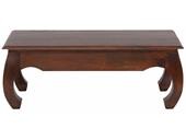 Couchtisch KULDAR aus Akazie Massivholz, 110x60 cm