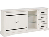 Sideboard LOVIS aus Kiefer Breite 170 cm in weiß