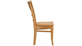 2er Set Stühle VENEDIG aus Massivholz in gebeizt geölt