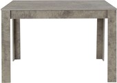 Esstisch LYON in hell betonfarben, Breite 120 cm
