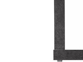 Regal MARIO 120 cm Spanplatte betonfarben matt