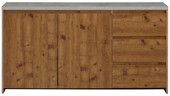 2-trg. Sideboard MALIBU mit Betonplatte, Breite 150 cm