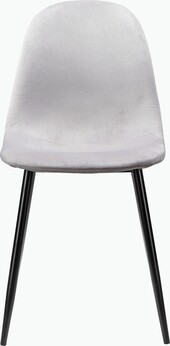 5-tlg. Essgruppe MAARIT,Esstisch Ø100 cm,Marmor/grau schwarz