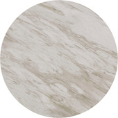 5-tlg. Essgruppe MAARIT, Esstisch Ø100 cm, Marmor/anthrazit