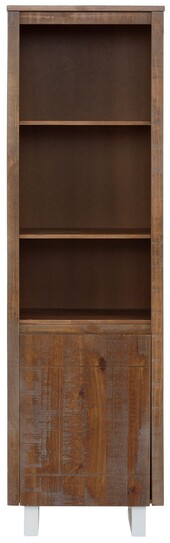 1-trg. Bücherregal LEANO aus Kiefer massiv, 180 cm hoch