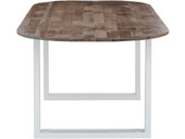 Ovaler Esstisch LEANO aus Kiefer Massivholz, 180 cm