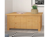 Truhe Sitzbank BETTINA aus Kiefer massiv, gebeizt geölt