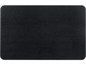 Esstisch Aire, Esszimmertisch aus MDF, Kufengestell aus Metall, Breite 160 cm in schwarz
