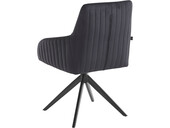 Armlehnstuhl Neve (Set, 2 St), Esszimmerstühle, Bezug in Samtoptik, Sitzhöhe 47 cm in schwarz