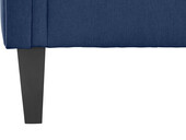 Coryn TV-Sessel  (1-St), Sitzkissen, Sitz gepolstert, Gestell aus Massivholz, Sitzhöhe 50 cm in blau