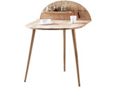 Esstisch TIDY 120 cm aus Massivholz in natur