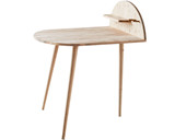 Esstisch TIDY 120 cm aus Massivholz in natur