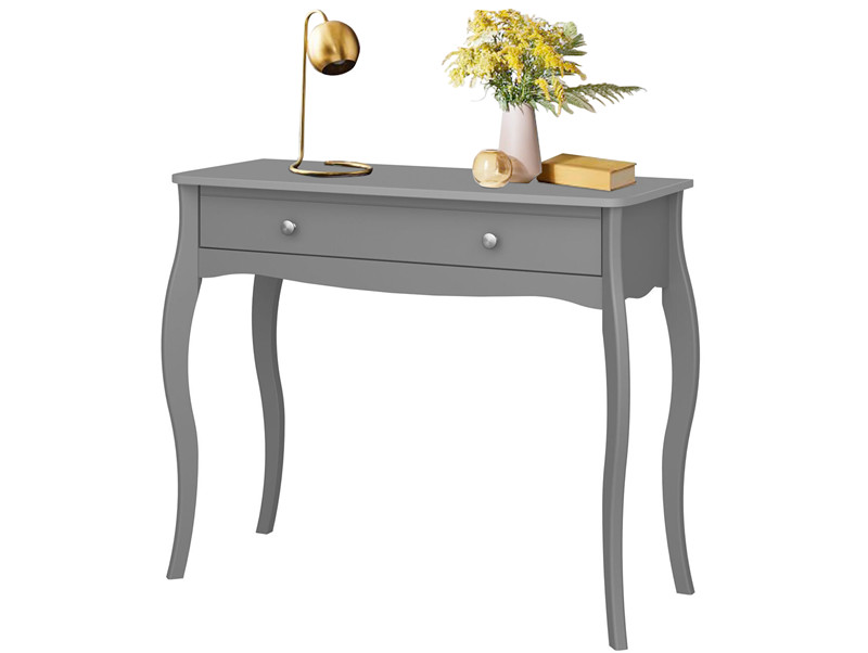 Konsolentisch Baroque 1 Schublade 1 Schublade In Grau Loft24 De