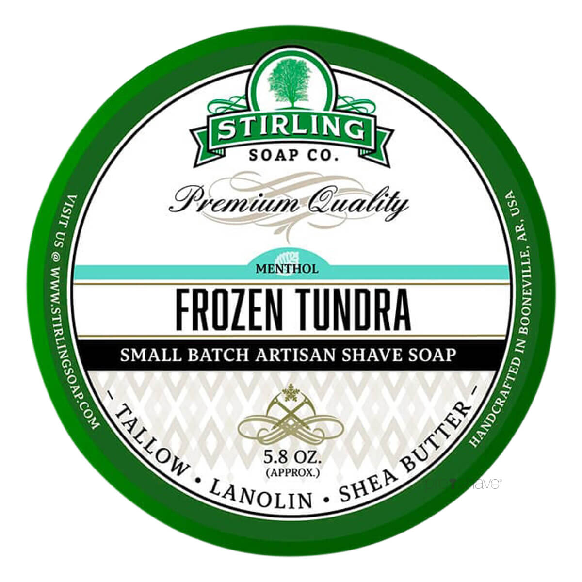 Stirling Soap Co. Barbersæbe, Frozen Tundra, 170 ml.