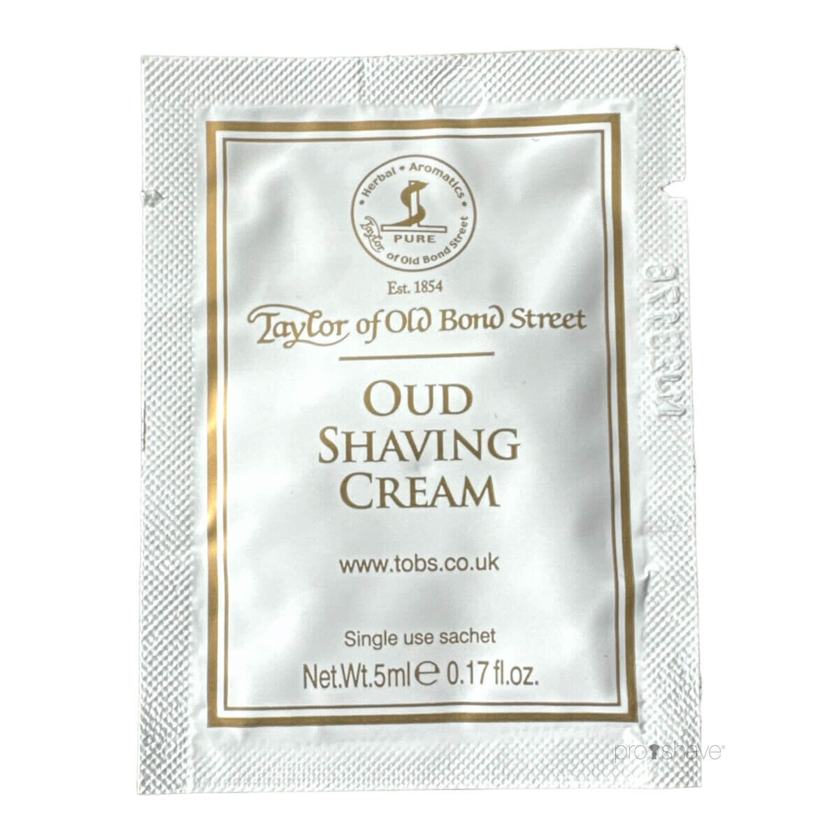 Taylor Of Old Bond Street Barbercreme, Oud, 5 ml., SAMPLE