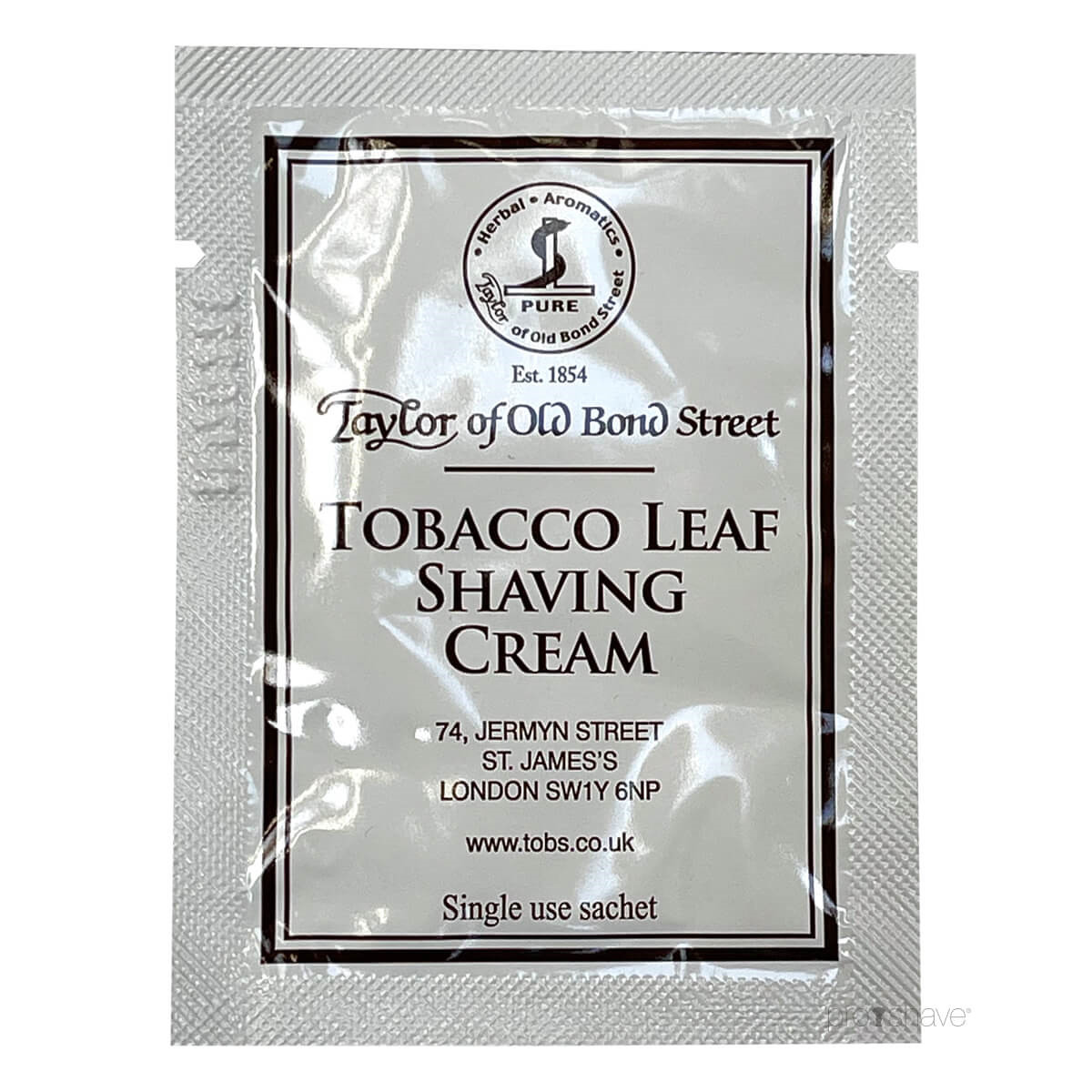Taylor Of Old Bond Street Barbercreme, Tobacco Leaf, 5 ml., SAMPLE