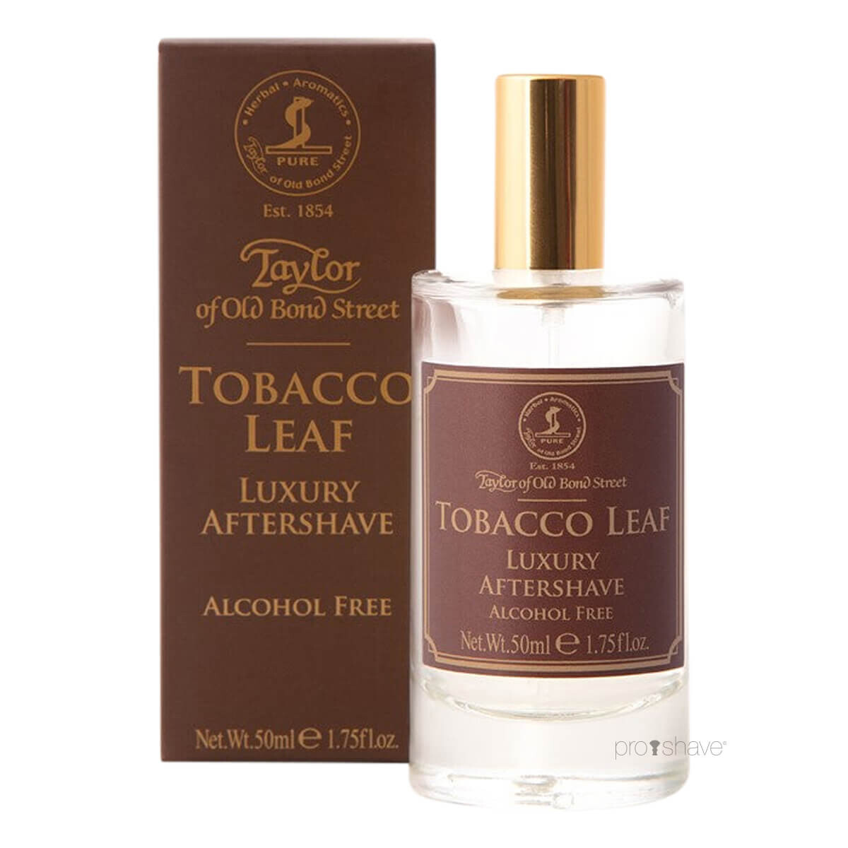 Se Taylor Of Old Bond Street Aftershave, Tobacco Leaf, 50 ml. hos Proshave
