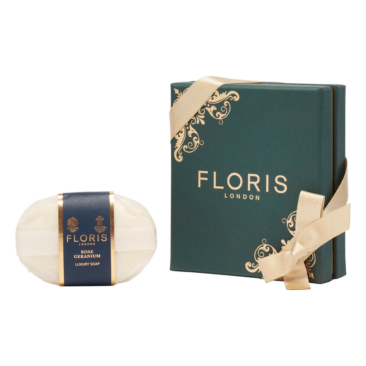 Floris Gavesæt, Single Soap, Rose Geranium