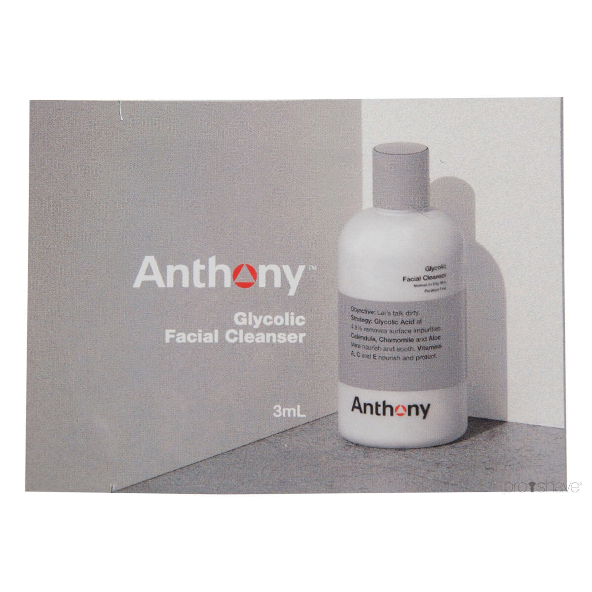 Billede af Anthony Glycolic Facial Cleanser, Sample, 3 ml.