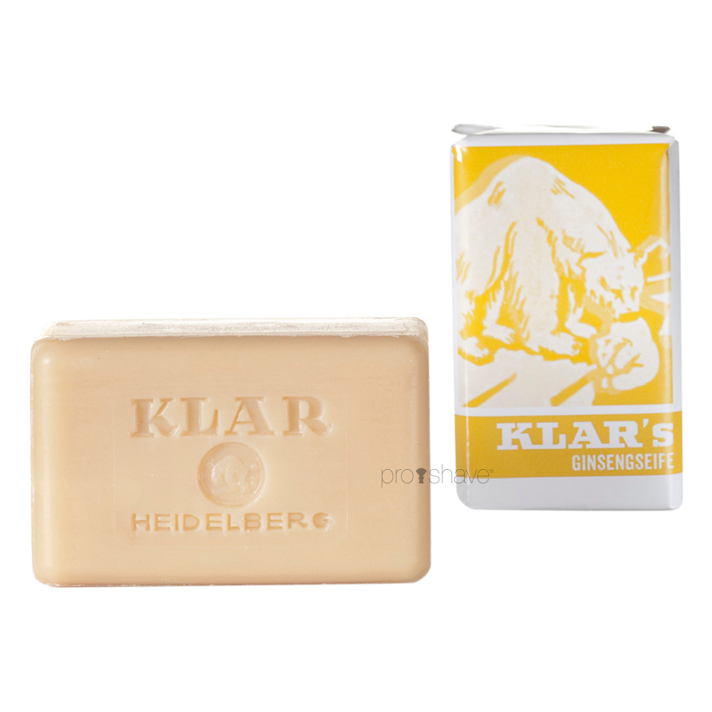 4: Klar Seifen Sæbe, Ginseng, 100 gr.