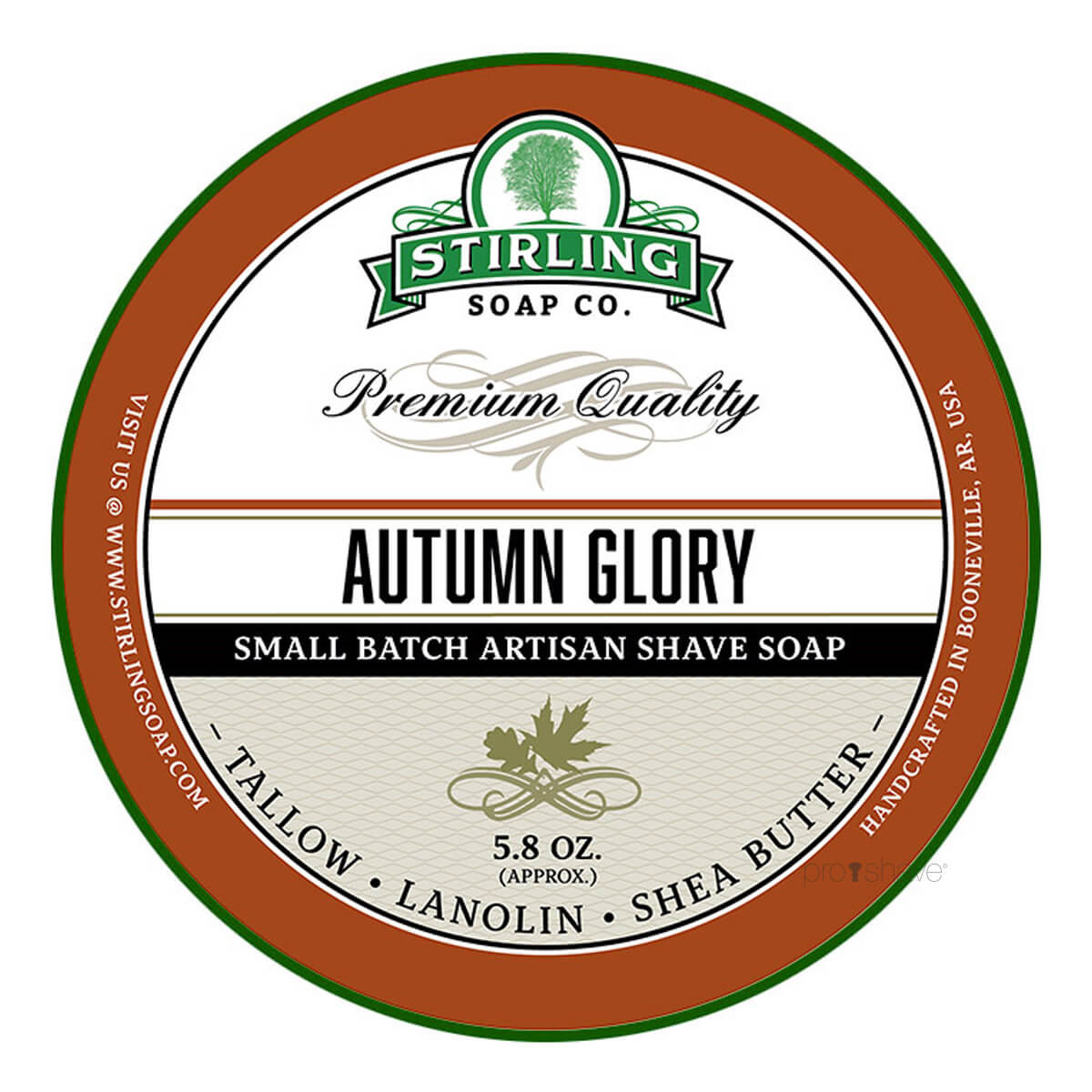 Billede af Stirling Soap Co. Barbersæbe, Autumn Glory, 170 ml.