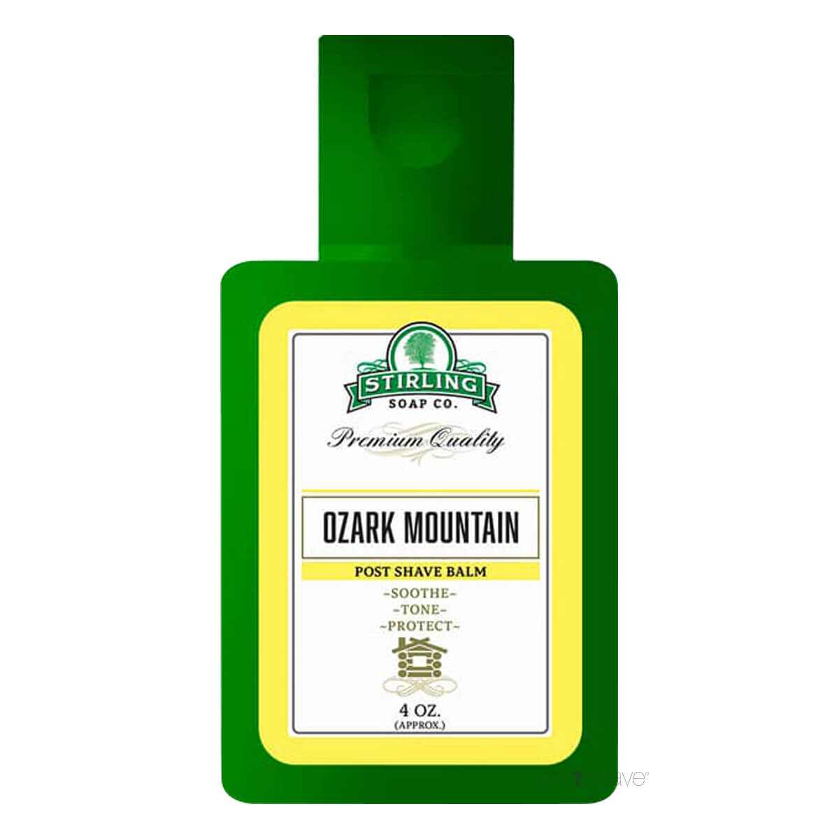 Stirling Soap Co. Aftershave Balm, Ozark Mountain, 118 ml.