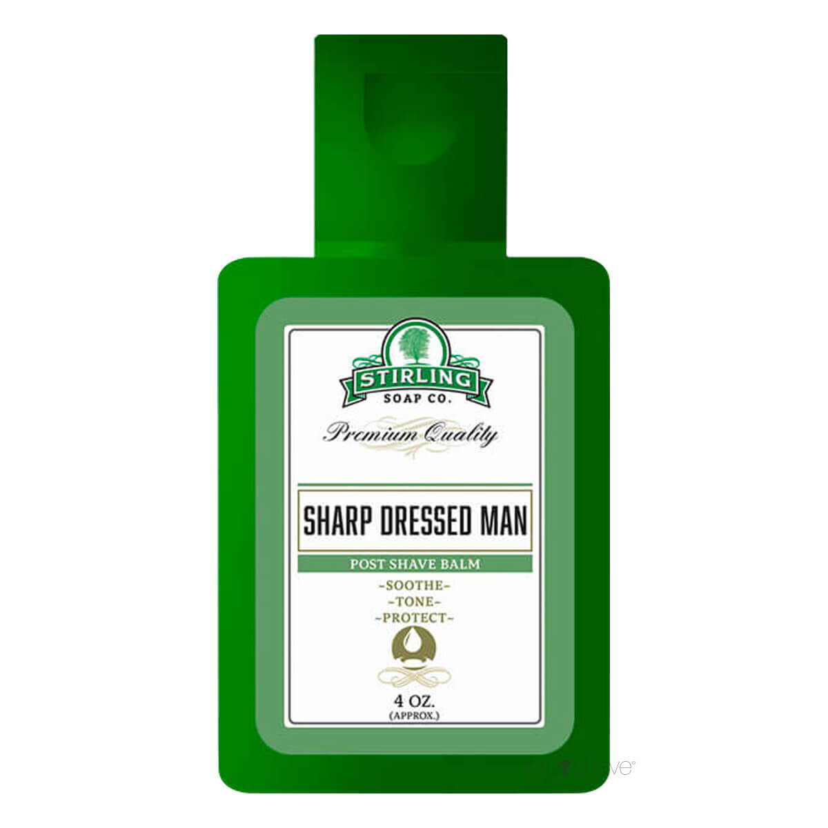 Stirling Soap Co. Aftershave Balm, Sharp Dressed Man, 118 ml.