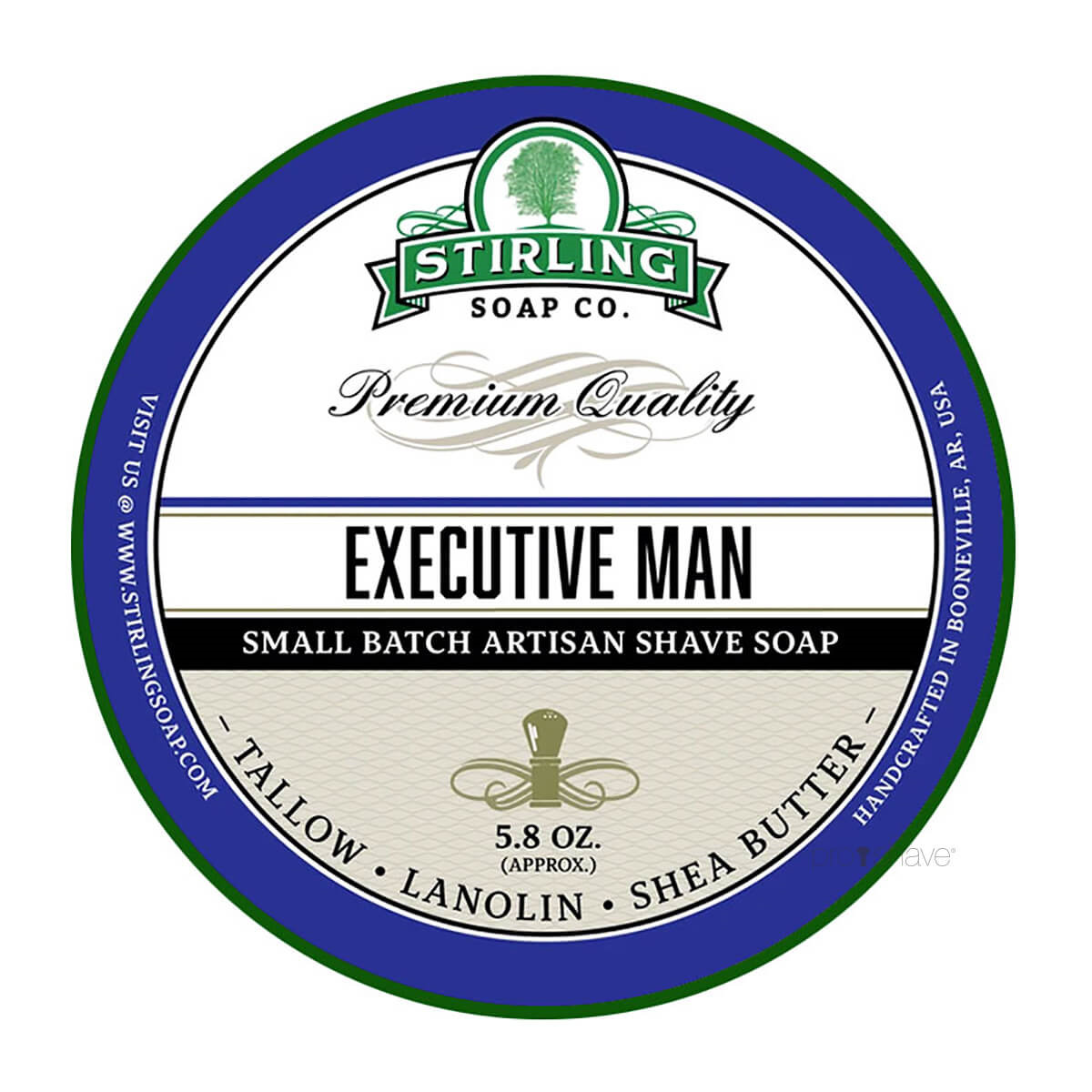 Stirling Soap Co. Barbersæbe, Executive Man, 170 ml.