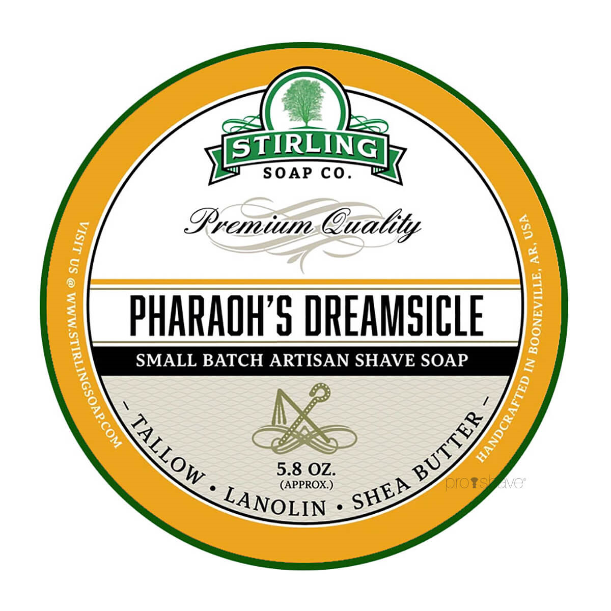 Billede af Stirling Soap Co. Barbersæbe, Pharaoh's Dreamsicle, 170 ml.