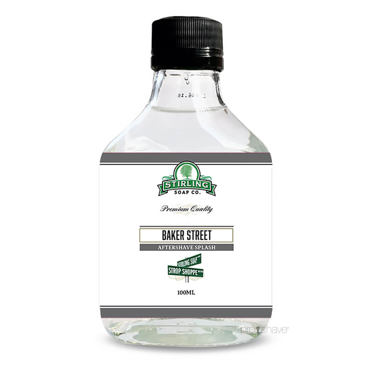 Stirling Soap Co. Aftershave Splash, Baker Street, 100 ml.