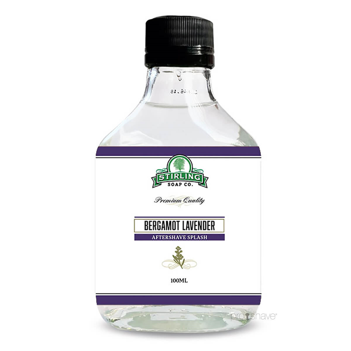 Se Stirling Soap Co. Aftershave Splash, Bergamot Lavender, 100 ml. hos Proshave