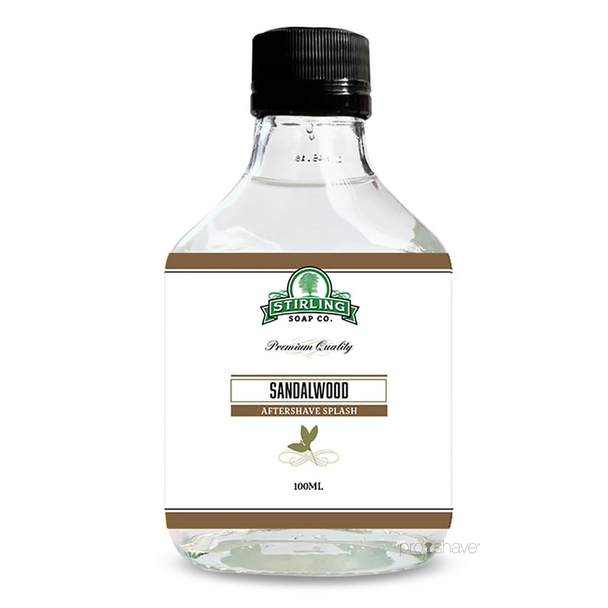 Se Stirling Soap Co. Aftershave Splash, Sandalwood, 100 ml. hos Proshave