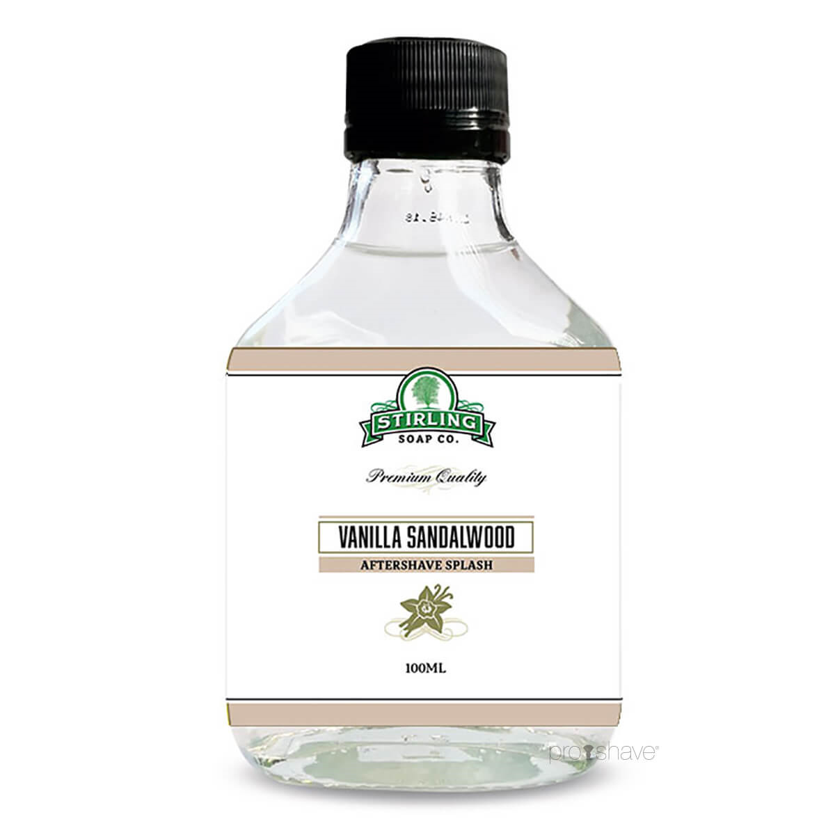 #2 - Stirling Soap Co. Aftershave Splash, Vanilla Sandalwood, 100 ml.