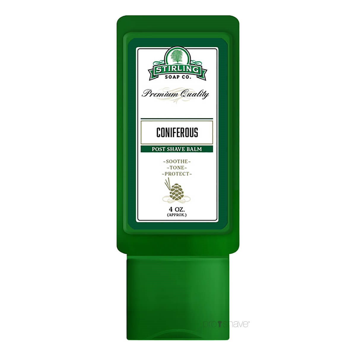 Stirling Soap Co. Aftershave Balm, Coniferous, 118 ml.