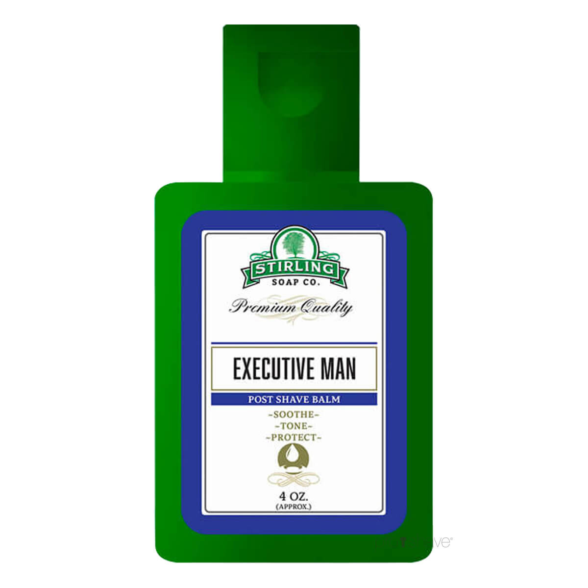Stirling Soap Co. Aftershave Balm, Executive Man, 118 ml.