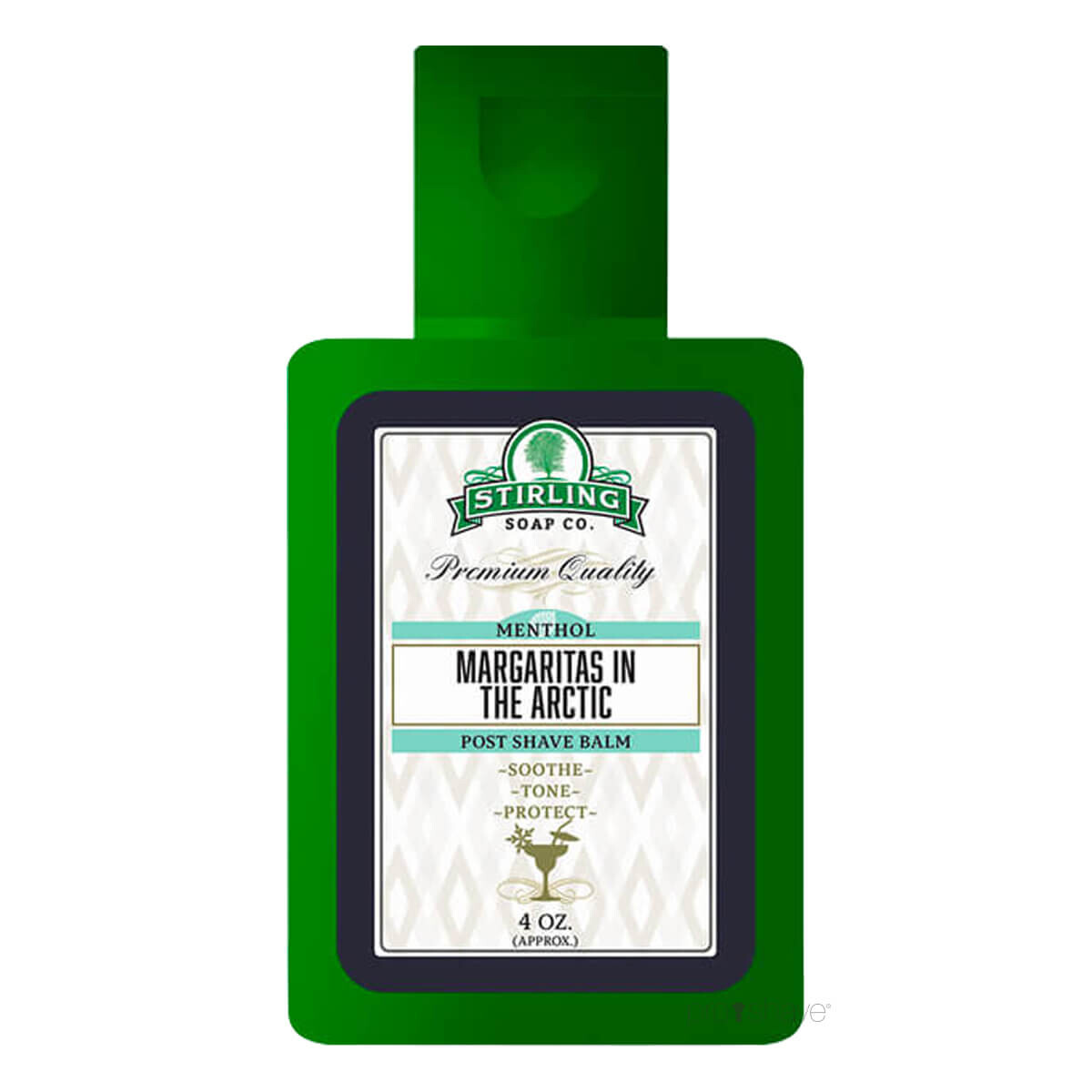 Stirling Soap Co. Aftershave Balm, Margaritas in the Arctic, 118 ml.