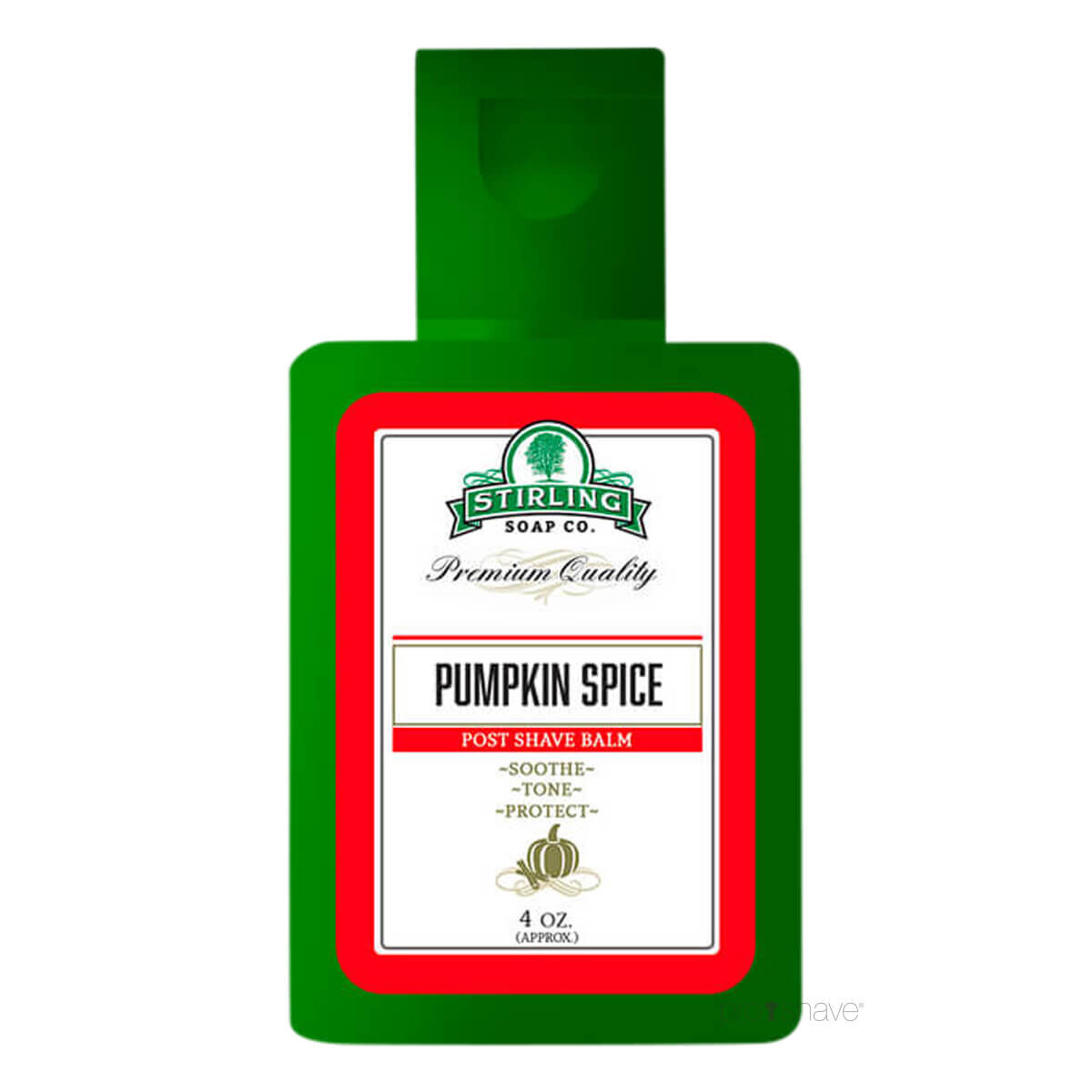 Stirling Soap Co. Aftershave Balm, Pumpkin Spice, 118 ml.