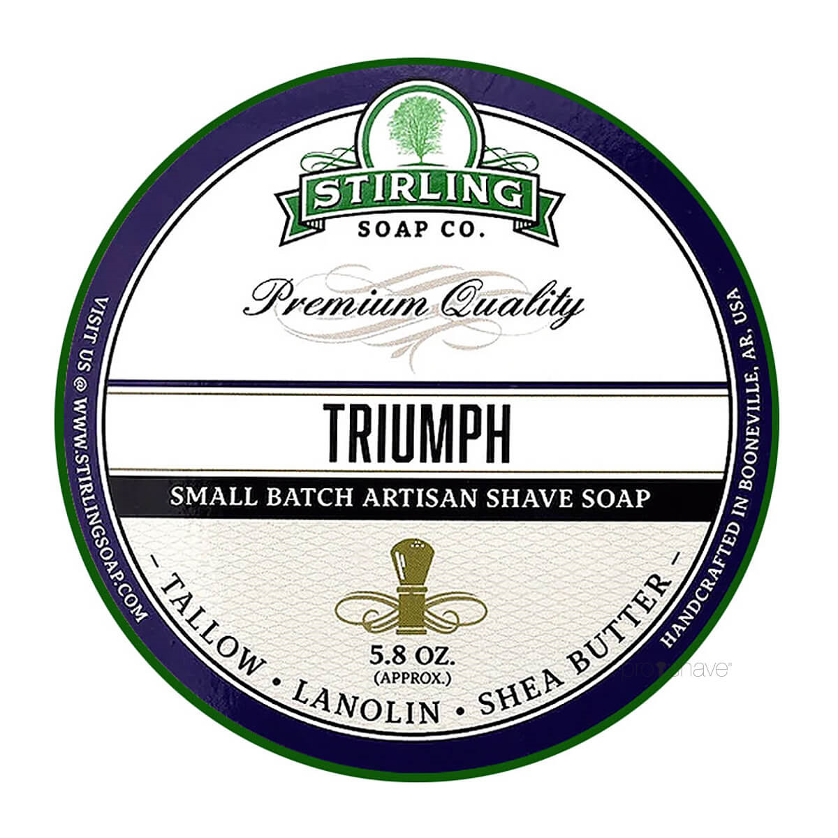 Stirling Soap Co. Barbersæbe, Triumph, 170 ml.