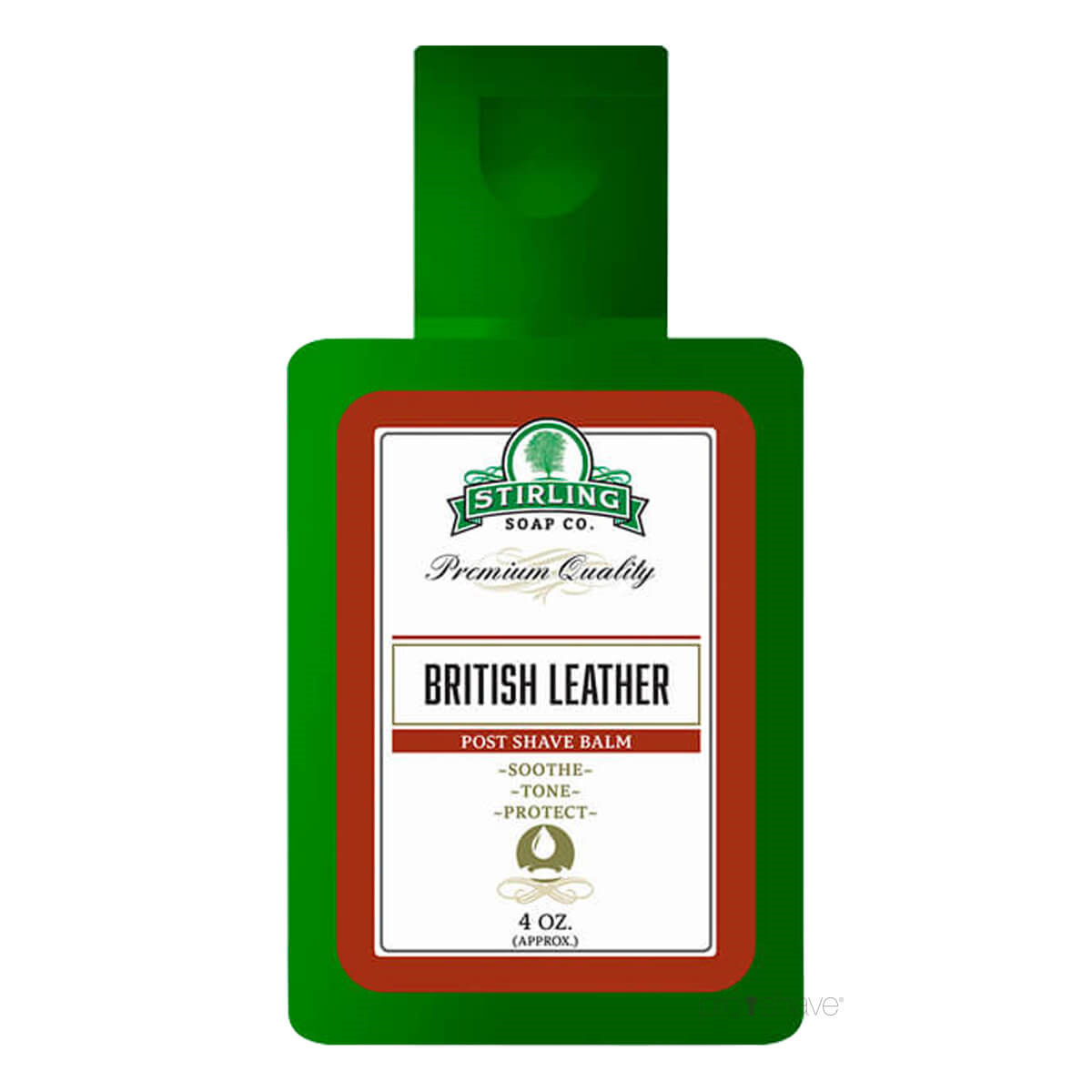 Billede af Stirling Soap Co. Aftershave Balm, British Leather, 118 ml.