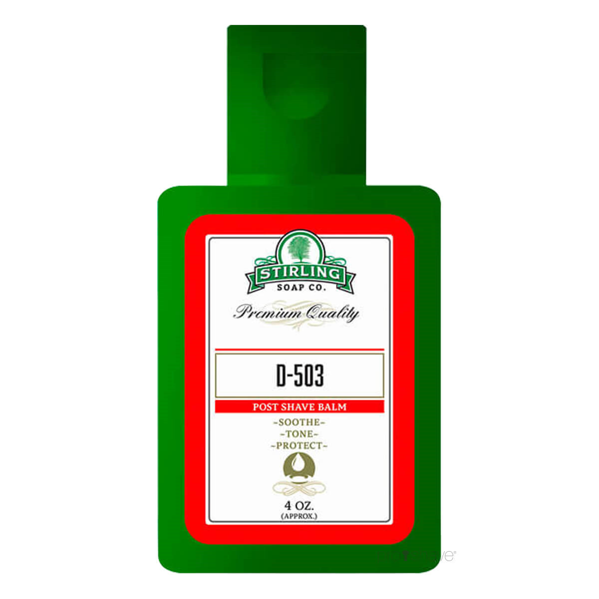 Stirling Soap Co. Aftershave Balm, D-503, 118 ml.