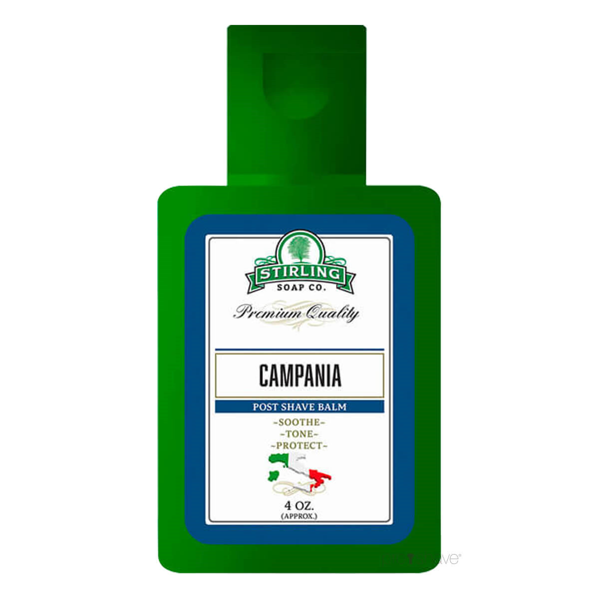 Stirling Soap Co. Aftershave Balm, Campania, 118 ml.