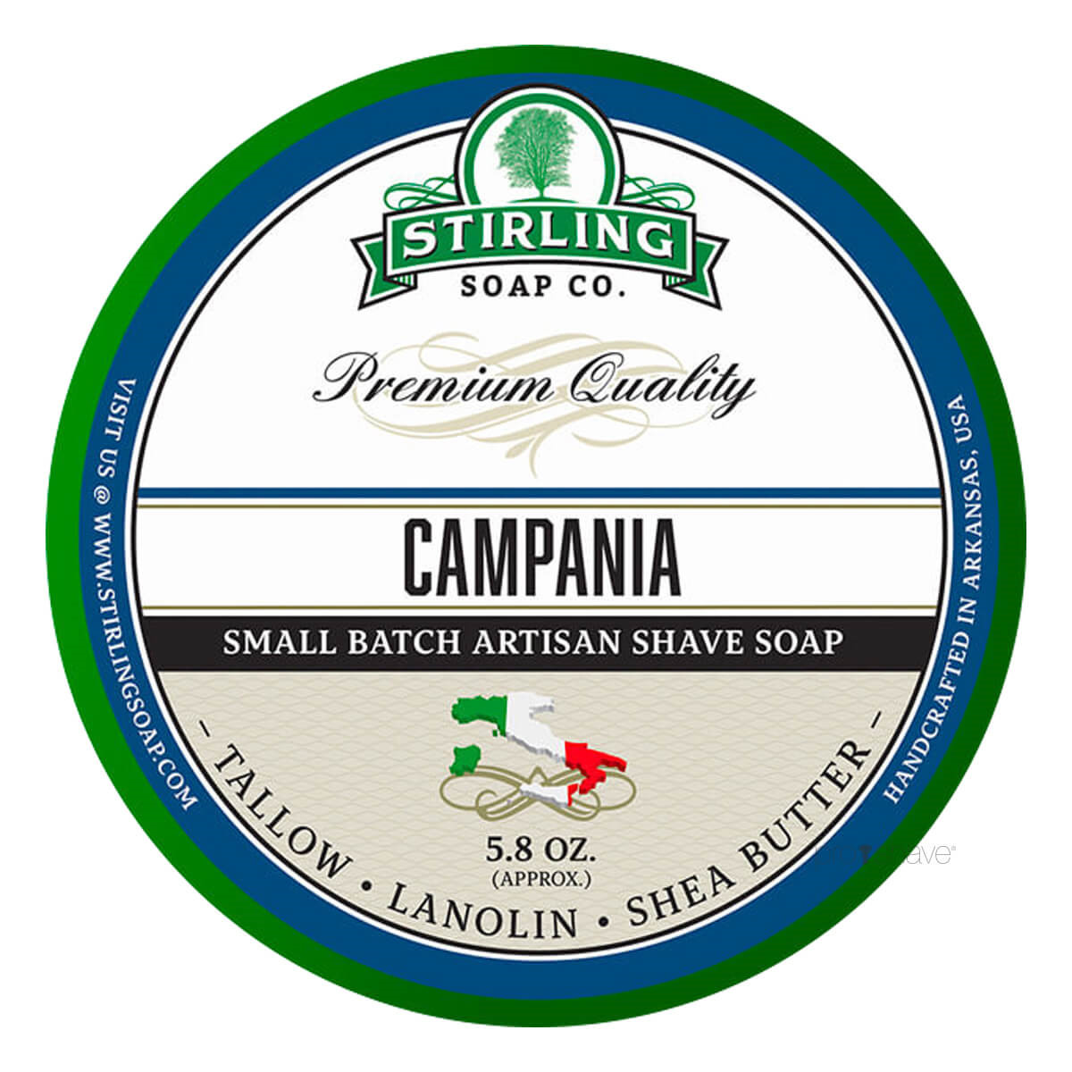 Billede af Stirling Soap Co. Barbersæbe, Campania, 170 ml.