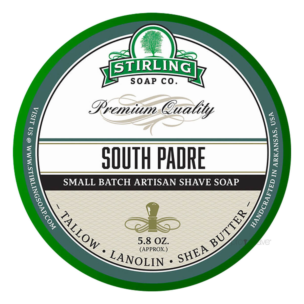 Billede af Stirling Soap Co. Barbersæbe, South Padre, 170 ml.